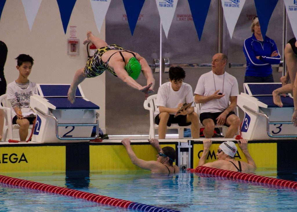 Swimming in the CAF Trident Newspaper