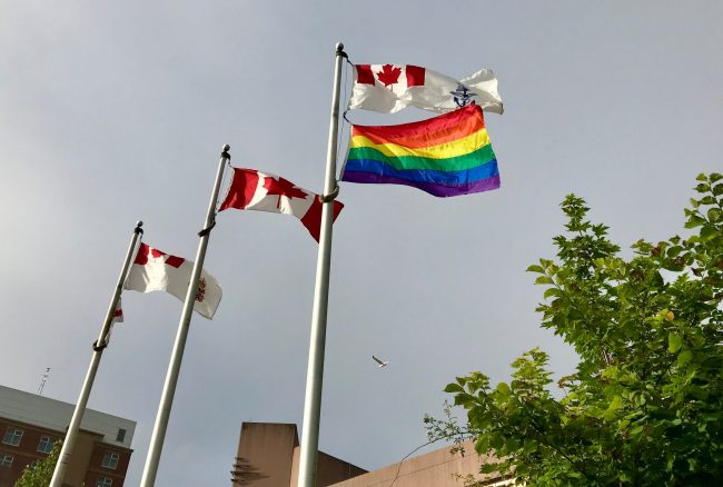 Cfb Halifax Flies The Pride Flag Trident Newspaper