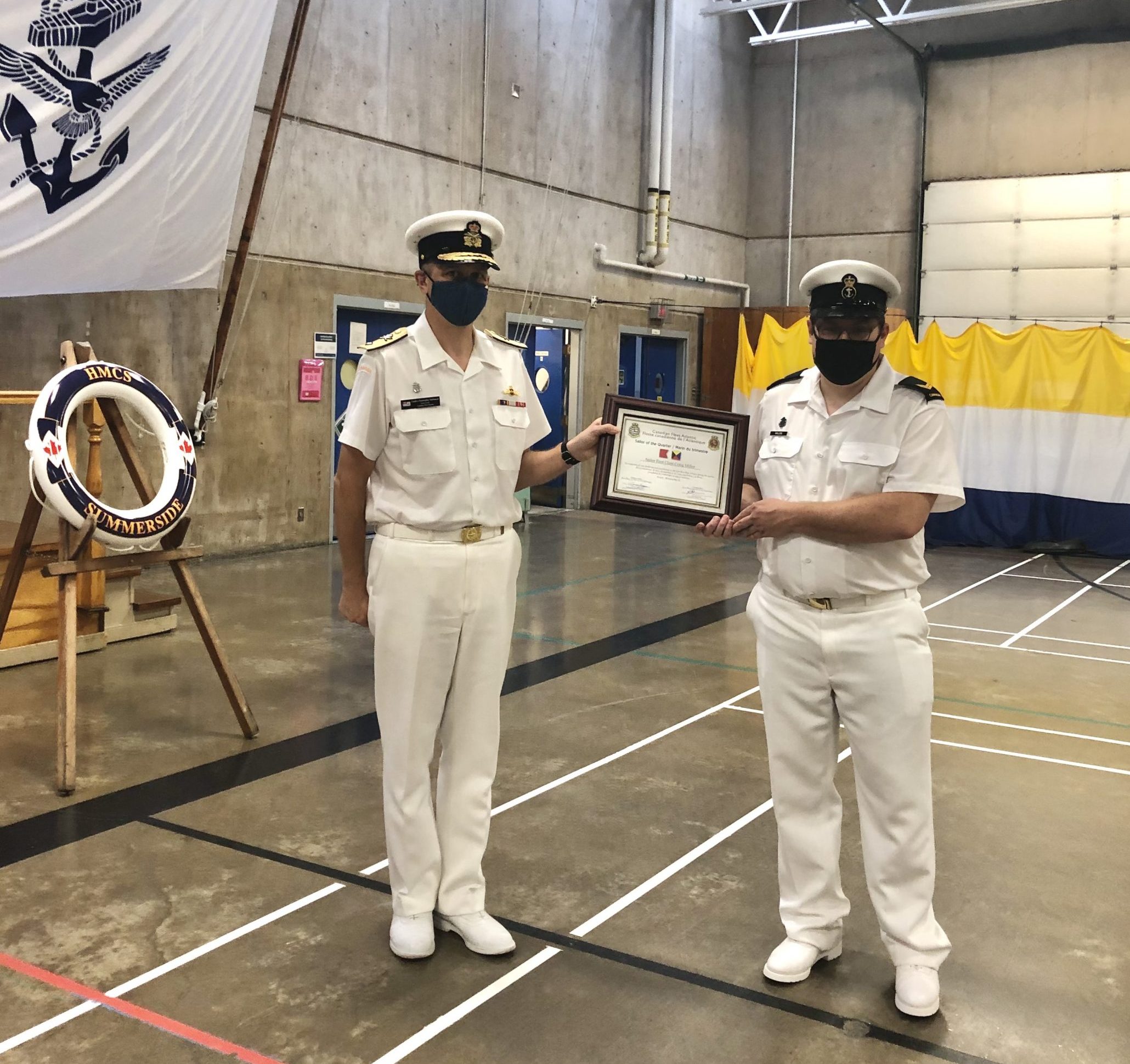 S1 Craig Miller earns Sailor of the Quarter award Trident Newspaper