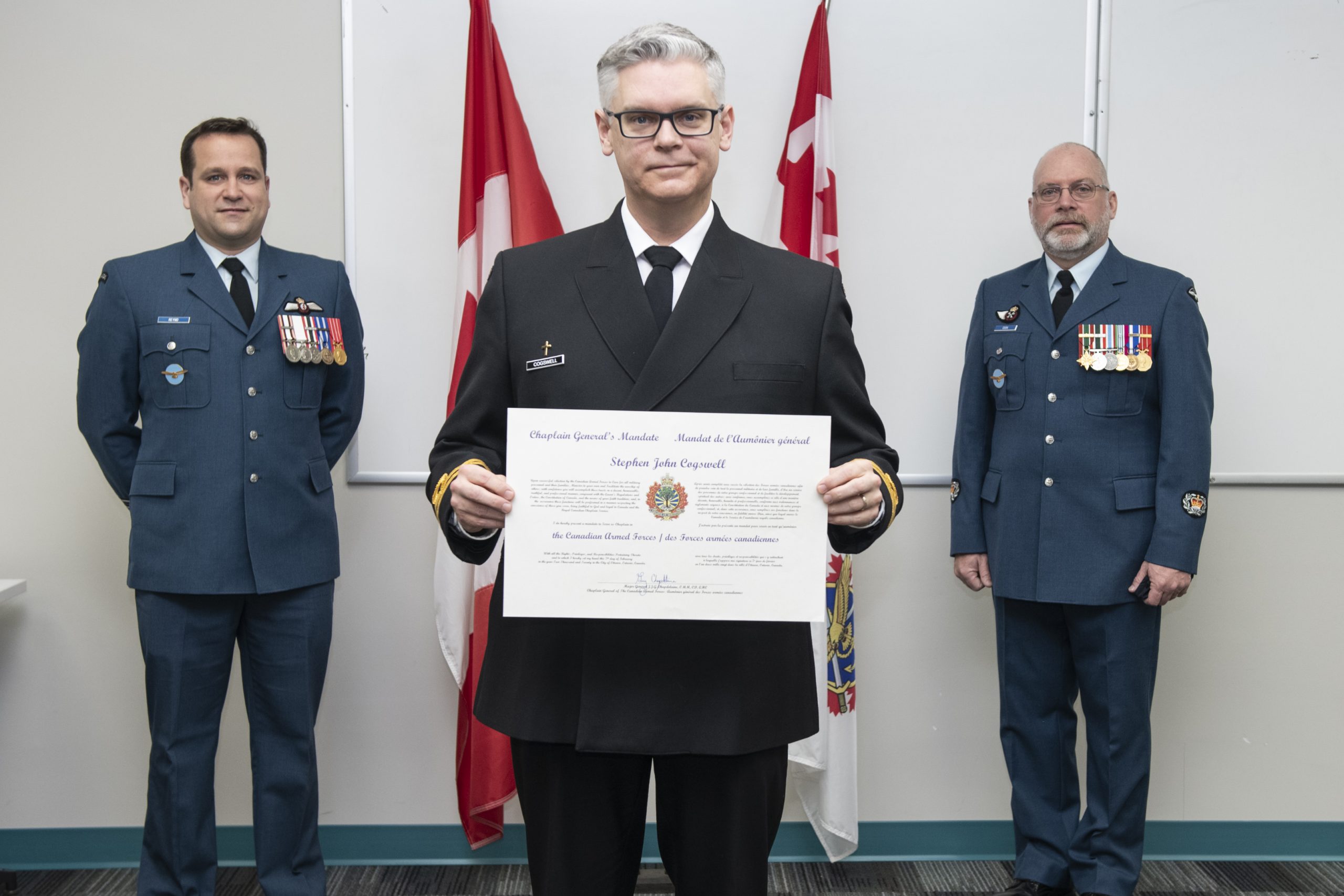 Honours and awards at 12 Wing Shearwater HQ
