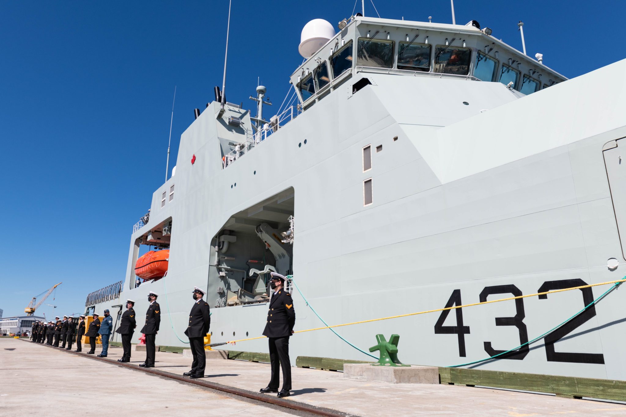 Future HMCS Max Bernays Delivered To RCN Le Nouveau NCSM Max Bernays   Max Bernays Delivery 1 1 2048x1366 