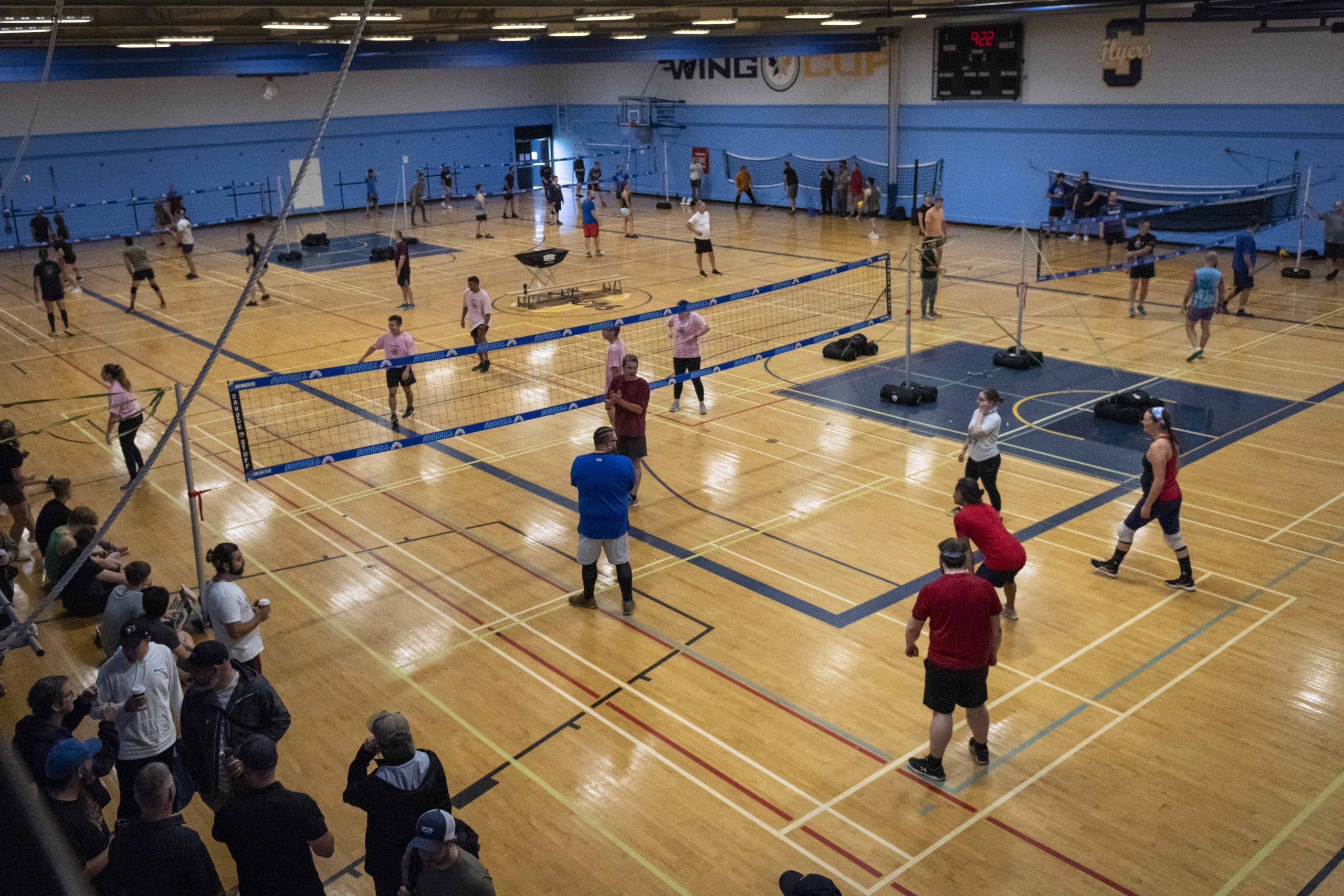 Volleyball day at 12 Wing Shearwater Trident Newspaper