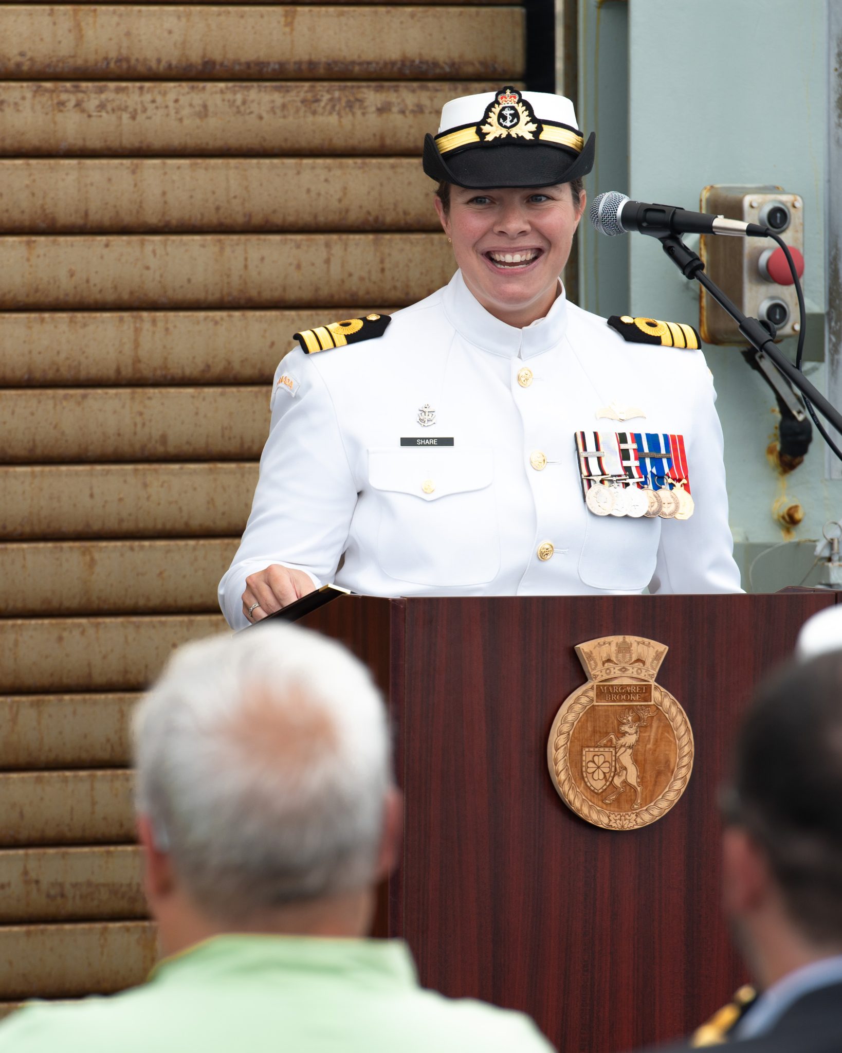 A new chapter for HMCS Margaret Brooke: Cdr Share steps in | Trident ...