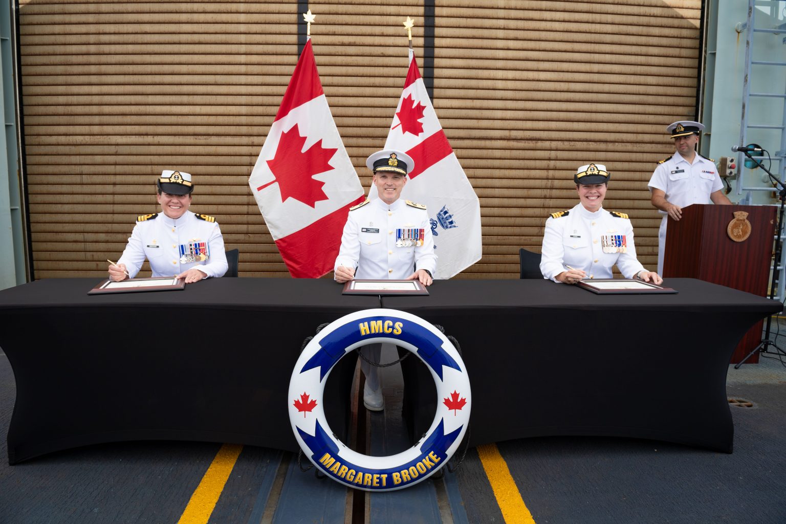 A new chapter for HMCS Margaret Brooke: Cdr Share steps in | Trident ...