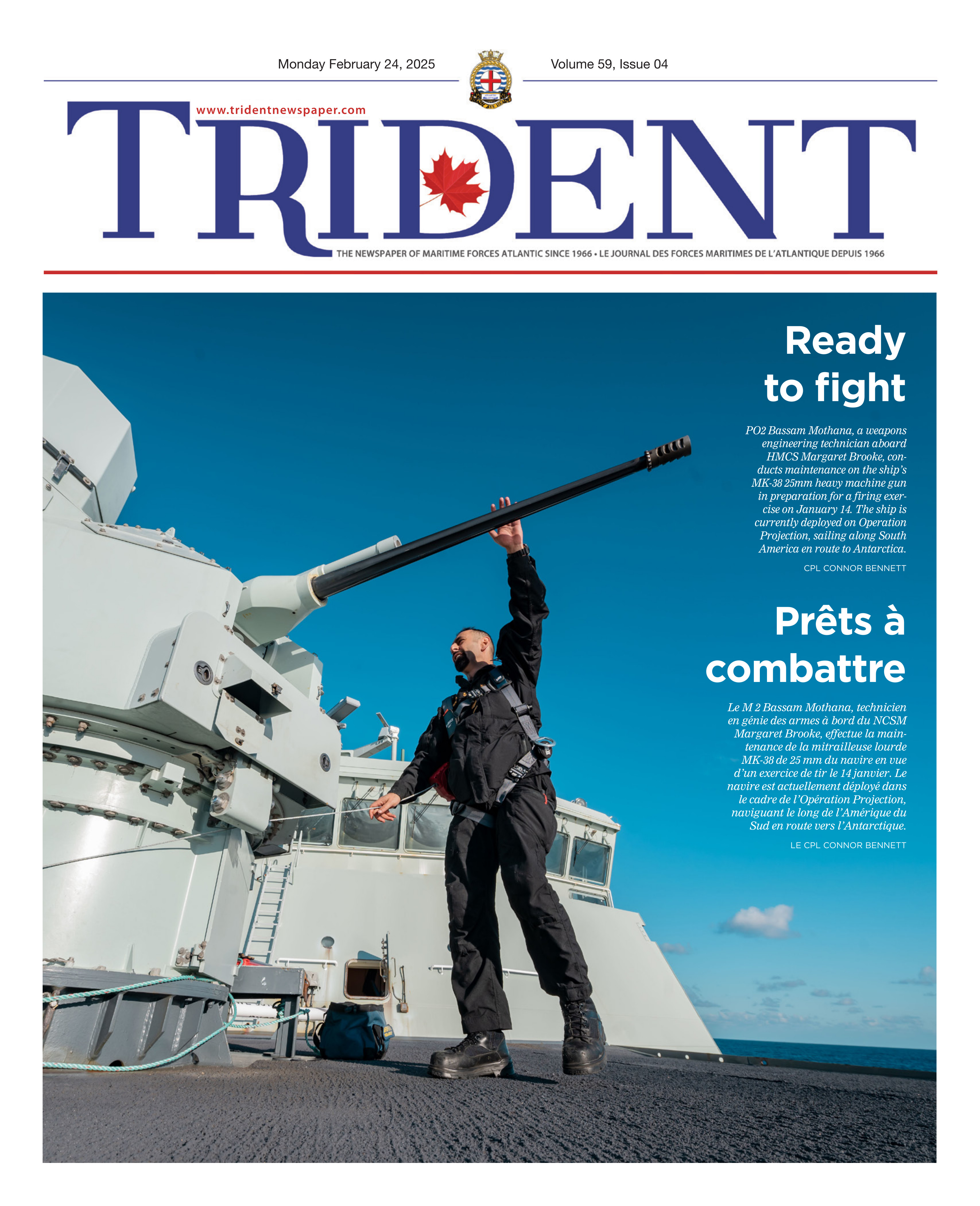 Volume 59, Issue 4, February 24, 2025 | Trident Newspaper