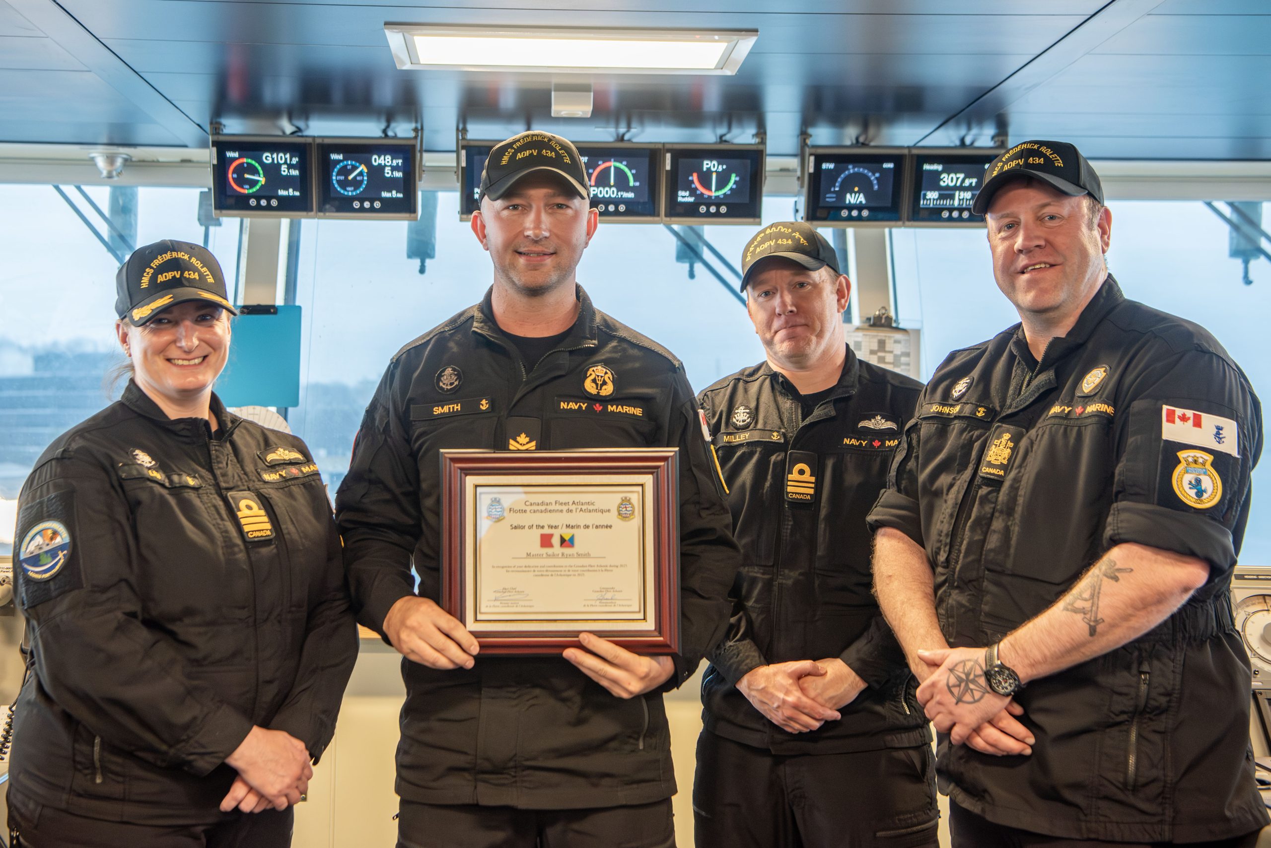 Surprise promotion caps Sailor of the Year recognition | Trident Newspaper